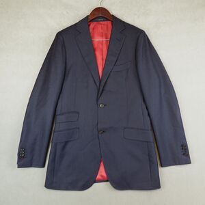 Suit Supply Blazer Sienna Single Breast Navy Vitale Barberis Pure Wool Size 38L